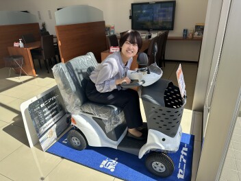 セニアカーの試乗いかがですか？？
